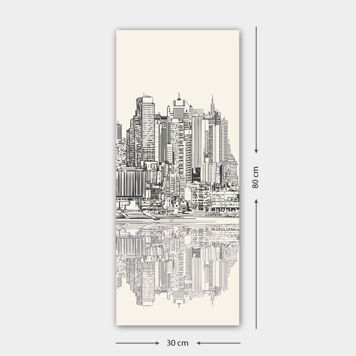 Wallity Lienzo Decorativo Multicolor 30 x 80 cm Wallity Lienzo Decorativo Multicolor 30 x 80 cm